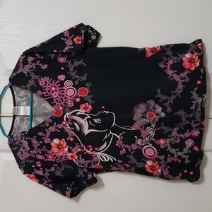 Disney scrub top